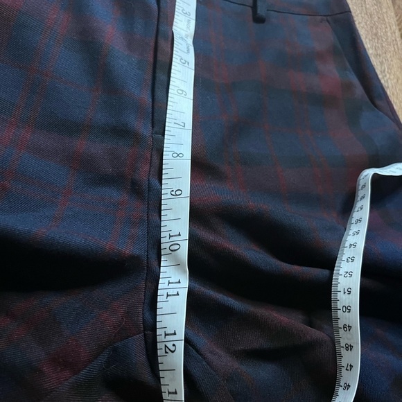 Scotch & Soda Check Wide Leg Ankle Pants - Picture 9 of 12